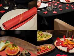 餐具摆设-wann lounge 低温慢煮牛排·清吧