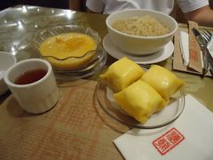 云吞面&nbsp;芒果布丁&nbsp;芒果班戟-糖朝(尖沙咀店)