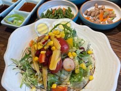 -明洞阿姨·韩式酱蟹烤肉·创意料理(三元桥店)