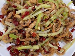 椒盐鱿鱼须-来顺成饭庄
