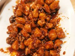 酱爆桃仁鸡丁-陈傻子餐厅(世纪都会店)