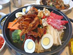 芝士年糕火锅-韩香福脊骨汤锅(上杭路店)