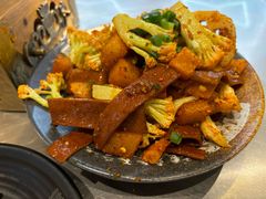 素菜拼盘-微醺烤牛·炭火烧烤·精酿啤酒(东郊记忆店)
