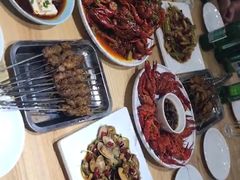 麻辣小龙虾，个大新鲜，肉质饱满Q弹-小艺烧烤(曲江店)