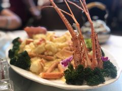芝士龙虾焗伊面-太子园林酒家