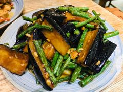 茄子烩豆角-静一餐厅·湖北菜(前门创始店)