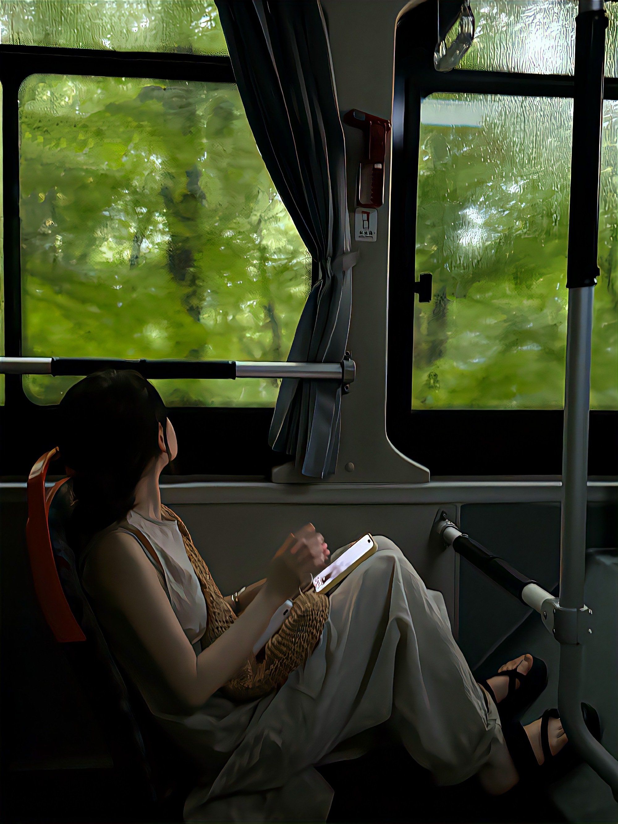 少女与窗外的故事