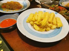 油炸豌豆粉-紫滇源云南生态菜(丹凤街店)