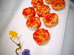 鹅肝酱酿藕饼-富淳饭店(陆家嘴保利广场店)