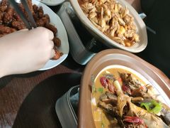 -阿峰饭店·本地土菜馆·农家土鸡煲·一品神仙鸡(报福店)