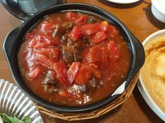番茄牛腩煲-鑫小城故事·砂锅·排骨藕汤(兴业路店)