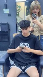 -藤野造型专业烫染接发