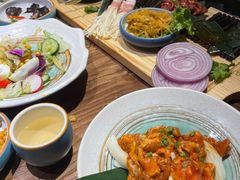 -明洞阿姨·韩式酱蟹烤肉·创意料理(三元桥店)