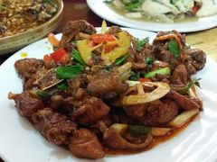 木瓜炒鸡-苍洱春饭店