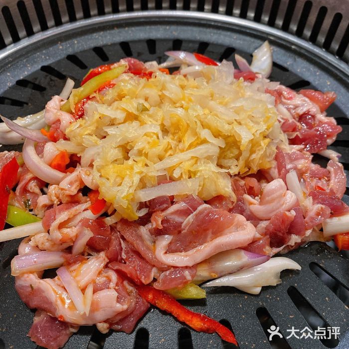 齐齐哈尔特色烤肉秘制五花肉图片
