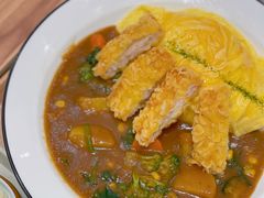 炸虾排咖喱蛋包饭-池奈·咖喱蛋包饭(熙地港店)