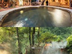 -天门沟九州驿站树上汤泉