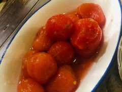 凉拌西红柿-盟重烧烤(东瓜山创始店)