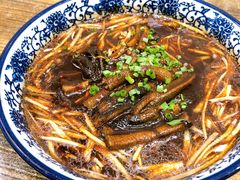 酱爆鳝丝面-顺丰面馆(打浦店)