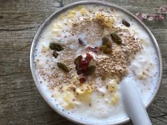 牛奶鸡蛋醪糟-雅沛轩锅贴八宝粥(回民街店)