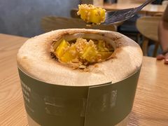 招牌青椰子冻加芒果-广德记·椰子冻手制甜品(福田总店)