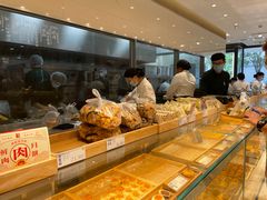 面包甜点陈列柜-泸溪河桃酥(西直门凯德店)