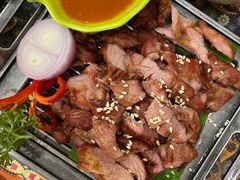 炭烤猪颈肉-荷花泰菜(东方新天地店)