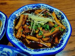 传统爆鳝-孙盛兴奥灶面馆·蟹黄面·三虾面(山塘街总店)