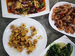 炸鱿鱼圈-四川小胡子海鲜(丁村万人海鲜广场店)