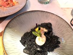 鲜墨鱼蛤蜊烩饭-IL Forno 意坊·意大利餐厅(花园店)