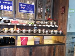 自助调料区-手选潮汕鲜活牛肉火锅(二七广场店)