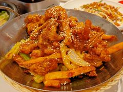 香辣干锅牛蛙-避风塘·金牌店·夜宵(金玉兰店)