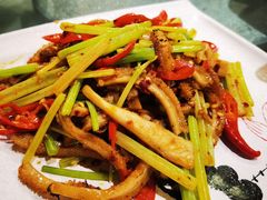 香芹炒牛肚丝-石头咕(葵蓬店)