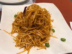 干煸虾酱茭白丝-赵小姐丨新中餐(曲江店)