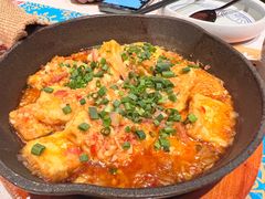 蒜香火腿包浆豆腐-云海肴·汽锅鸡·云南菜(天山百盛优客店)