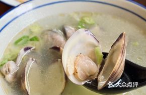 Ginger Stir-fried Clam Soup