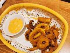 酥炸鱿鱼-必胜客(巴沟店)