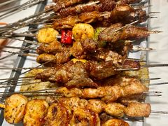 -宝记烧烤·碳锅羊肉·羊蝎子火锅·夜食社(文体路创始店)