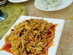 鱼香鸡丝-大眼锅贴水饺(河东店)