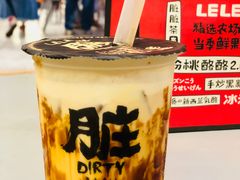 手炒黑糖脏脏茶-LELECHA乐乐茶(上海五角场万达广场店)