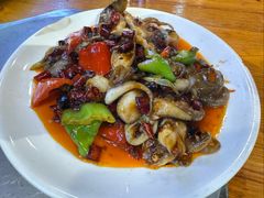 辣炒八带-義聚德·清真铜锅涮羊肉·烧烤(河东店)
