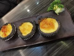 竹炭桃胶蛋挞-虾饺妹·粤式手工点心(水荫路店)