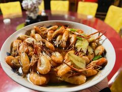 油爆虾-新聚丰菜馆(太监弄店)