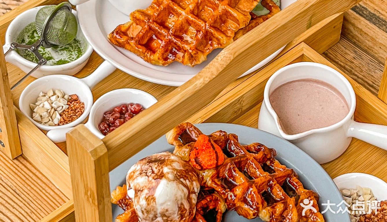 冰淇淋流溶可颂华夫饼🧇森伝新品谁能不爱‼️