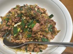 陈年剁椒肉炒肉-李久其家民间餐厅(观沙岭公园店)