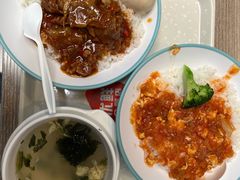小炒黄牛肉盖浇饭-美特好厨房(太原南站店)