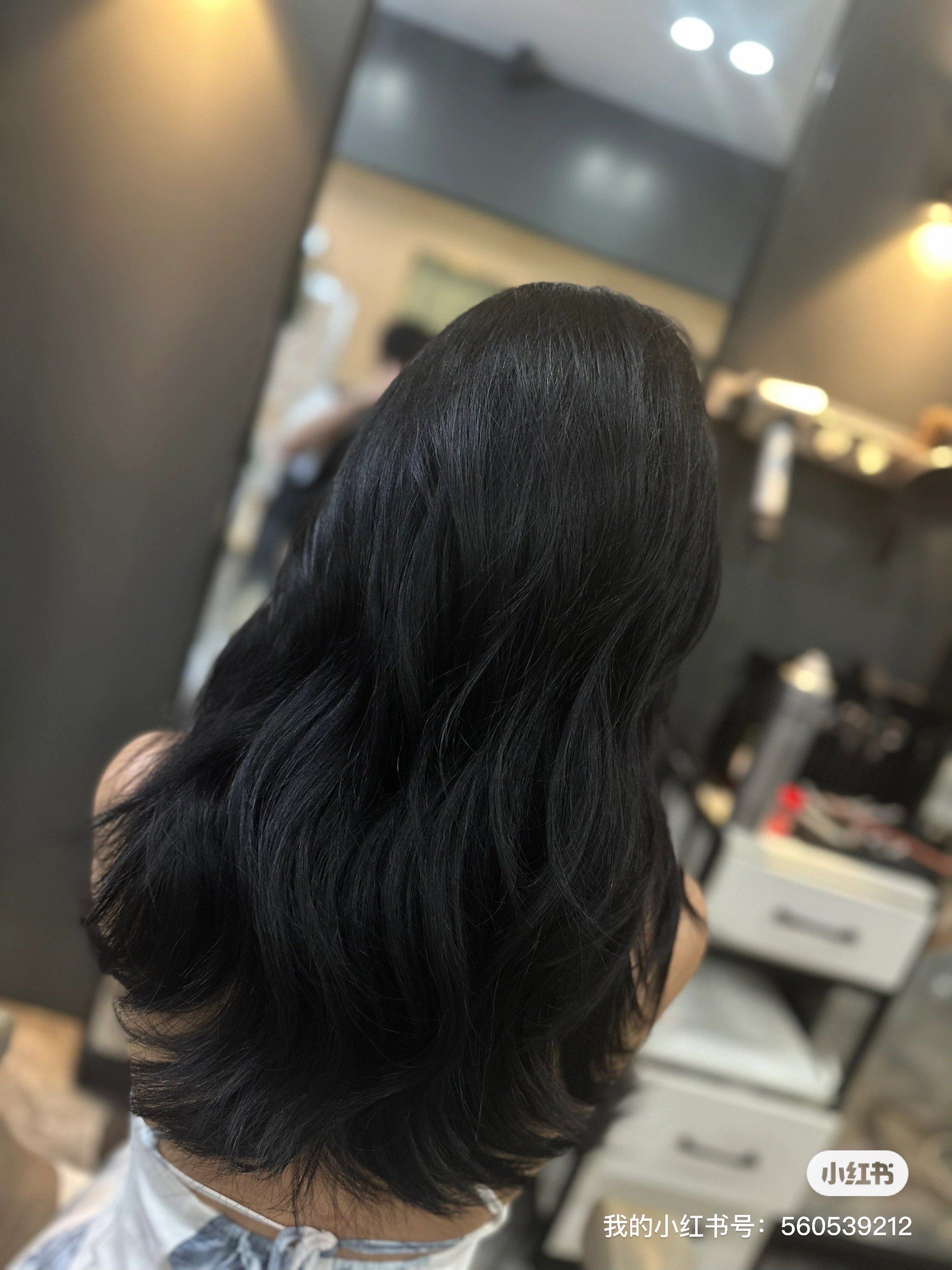 染黑自然飘逸78