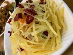 酸辣土豆丝-台北楚楚园馅饼粥(虹桥南丰城店)