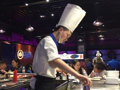 自助取餐区-尚雅铁板料理自助餐厅(乐松店)