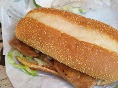 桂林酸竹笋风味板烧鸡腿堡-麦当劳(济泺路店)